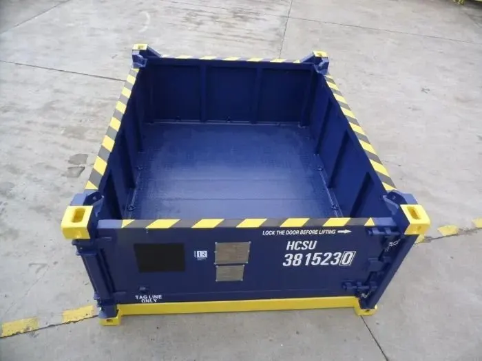 10-Fuß-Half-Height-Open-Top-Container DNV 2.7-1 – Bild 5 von 8