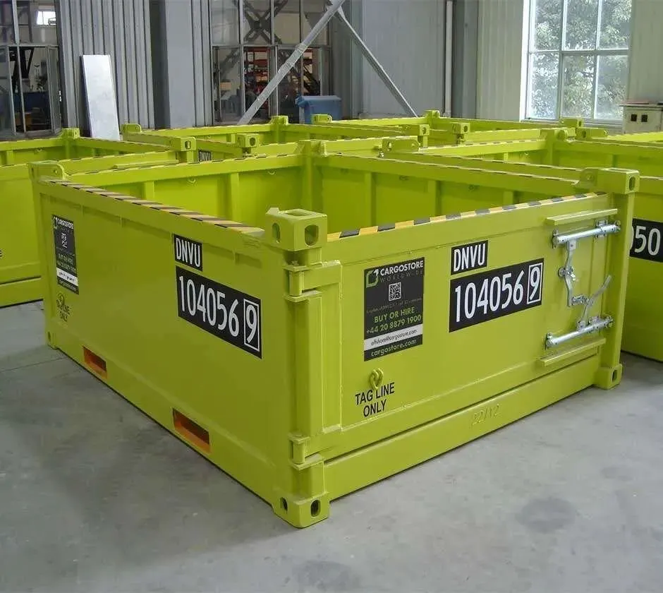 10-Fuß-Half-Height-Open-Top-Container DNV 2.7-1 – Bild 8 von 8