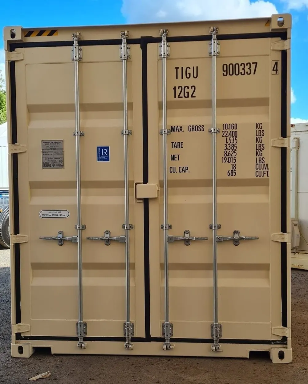 10-Fuß-High-Cube-Container für Lager und Transport – Bild 2 von 10
