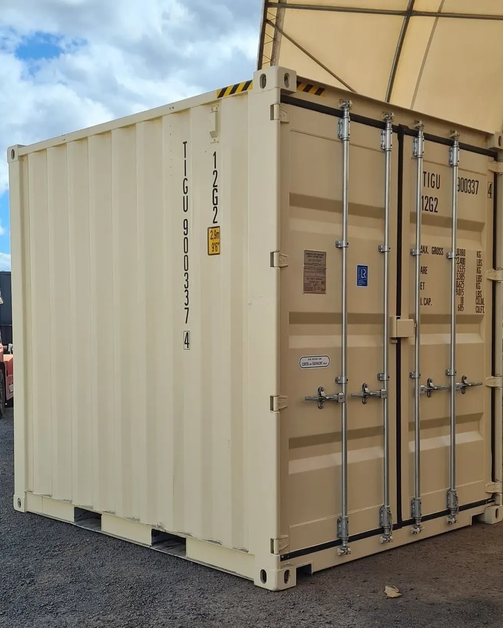 10-Fuß-High-Cube-Container für Lager und Transport – Bild 3 von 10