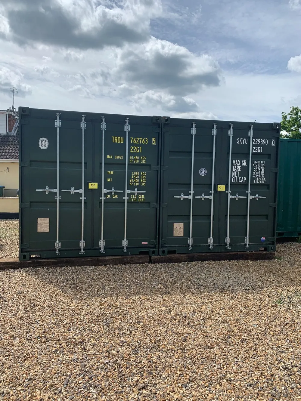 10-Fuß-High-Cube-Container für Lager und Transport – Bild 9 von 10