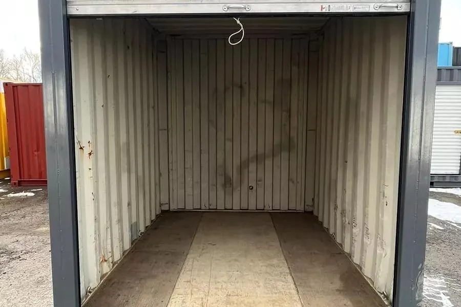 10-Fuß-High-Cube-Container mit Rolltor – Bild 2 von 5