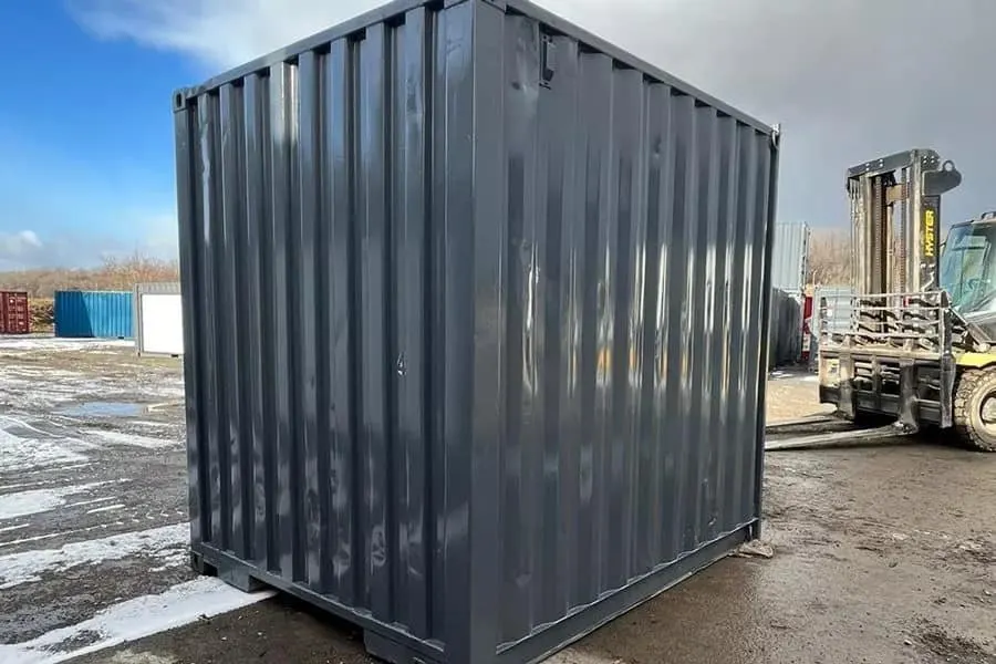 10-Fuß-High-Cube-Container mit Rolltor – Bild 3 von 5