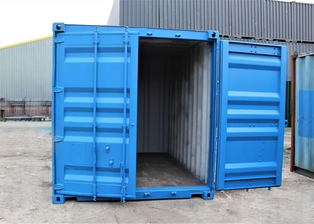 10-Fuß-Seecontainer, neu, blau – Bild 5 von 9