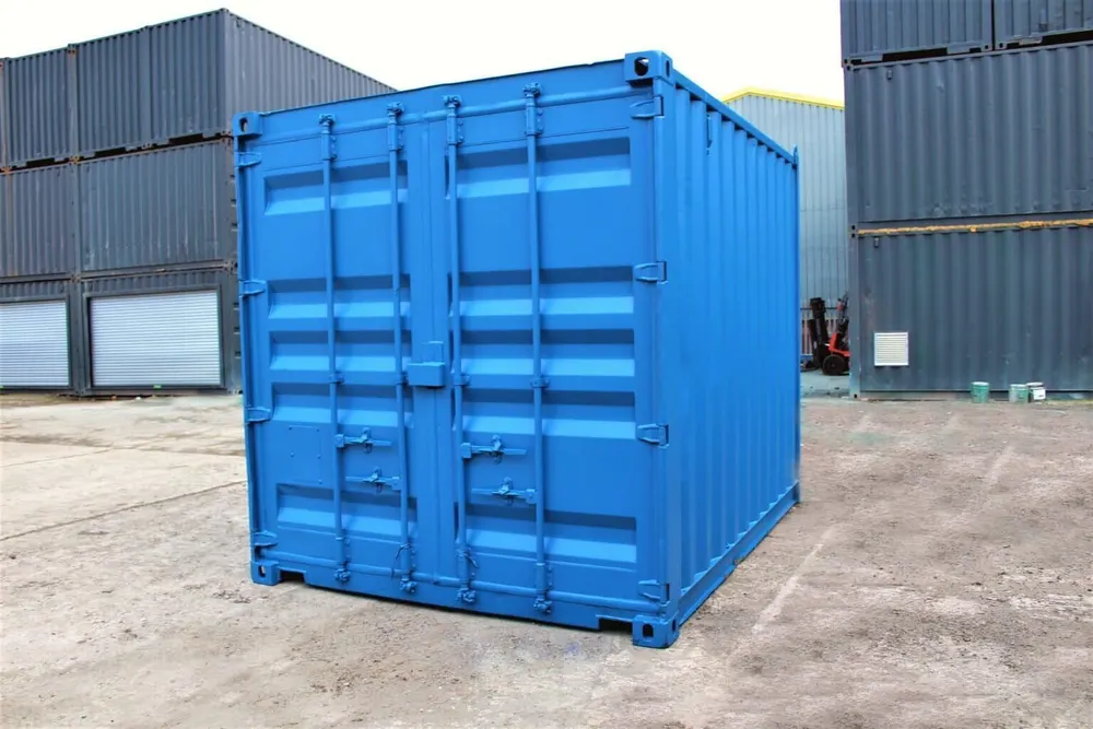 10-Fuß-Seecontainer, neu, blau – Bild 9 von 9
