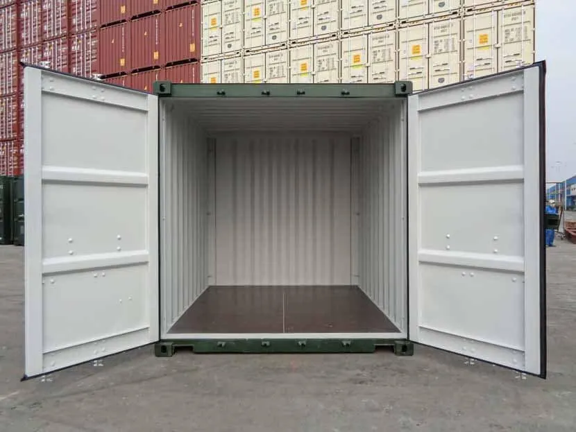 10-Fuß-Seecontainer, neu, grün – Bild 3 von 5