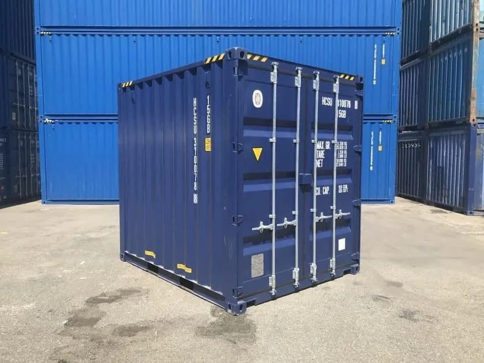 10-Fuß-Standardcontainer aus Stahl, platzsparend – Bild 5 von 6