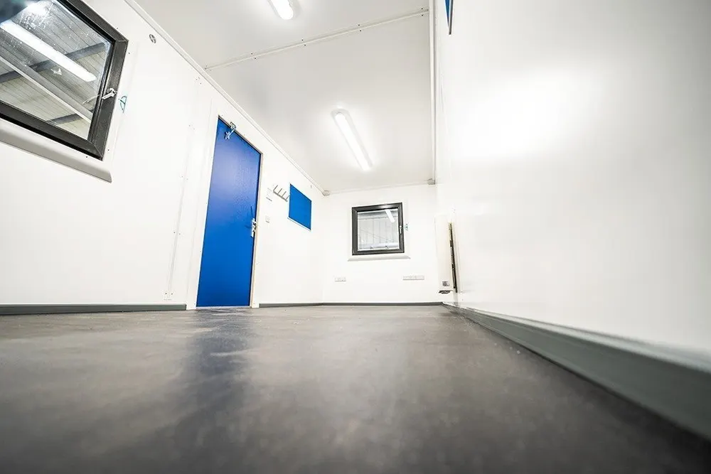 20-Fuß-Baustellenbüro-Container, gedämmt und klimatisiert – Bild 2 von 8