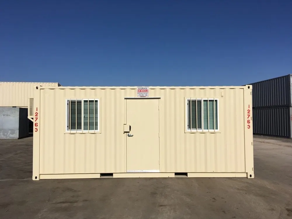 20-Fuß-Bürocontainer, gedämmt und klimatisiert, neu – Bild 4 von 4