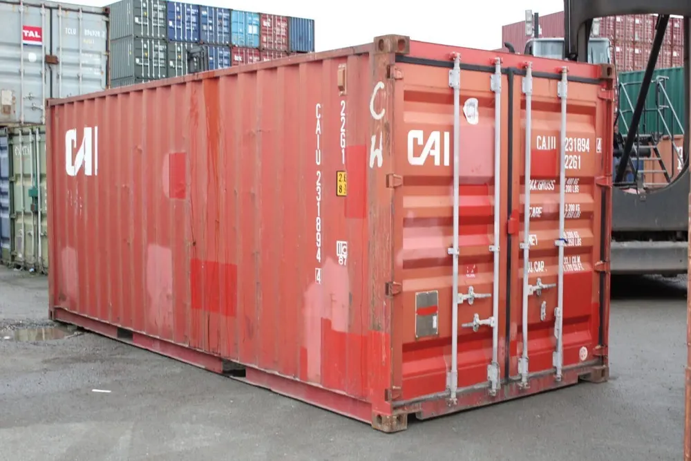20-Fuß-Container gebraucht, Standardhöhe – Bild 6 von 8