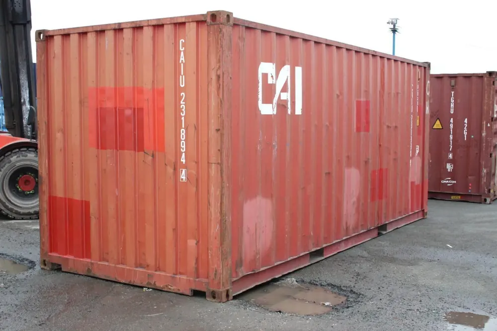 20-Fuß-Container gebraucht, Standardhöhe – Bild 7 von 8