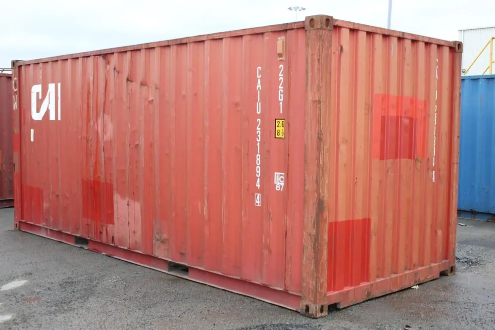 20-Fuß-Container gebraucht, Standardhöhe – Bild 8 von 8