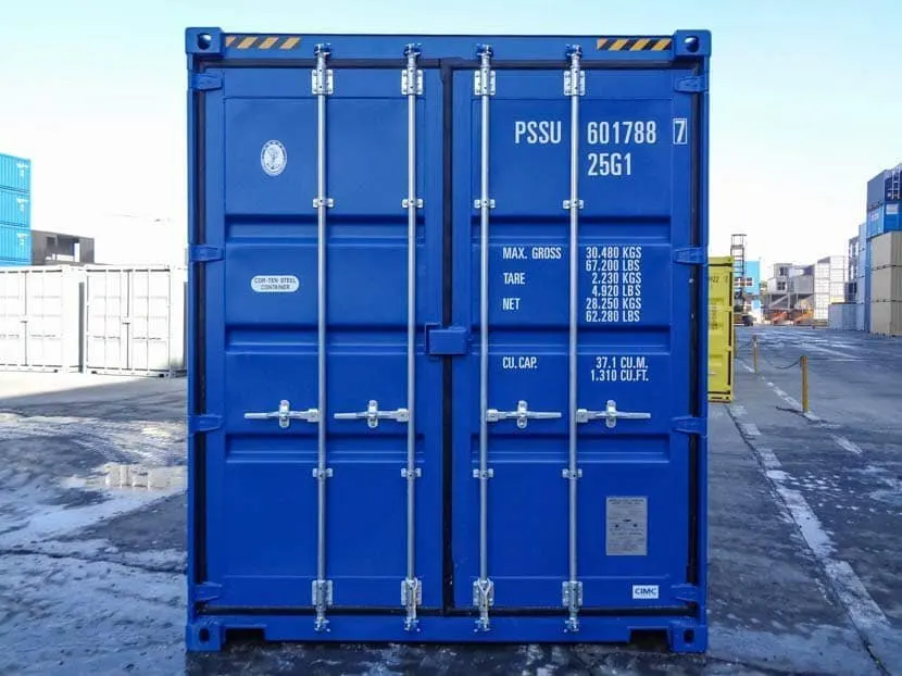 20-Fuß-High-Cube-Doppeltürcontainer – Bild 7 von 8