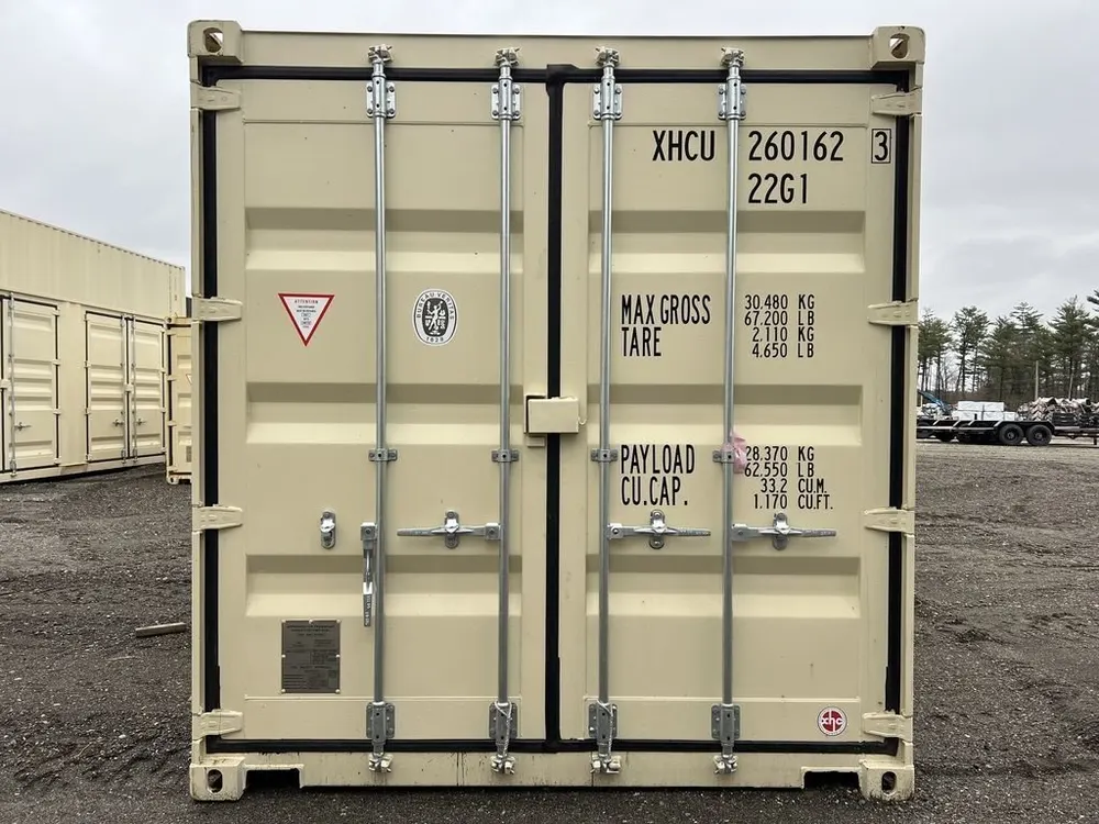 20-Fuß-Lagercontainer One-Trip, Standardhöhe, neuwertig – Bild 3 von 10