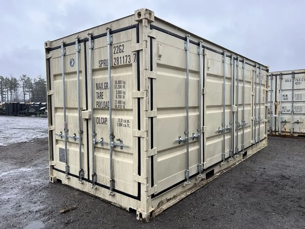 20-Fuß-Lagercontainer Standardhöhe, Open Side – Bild 2 von 10