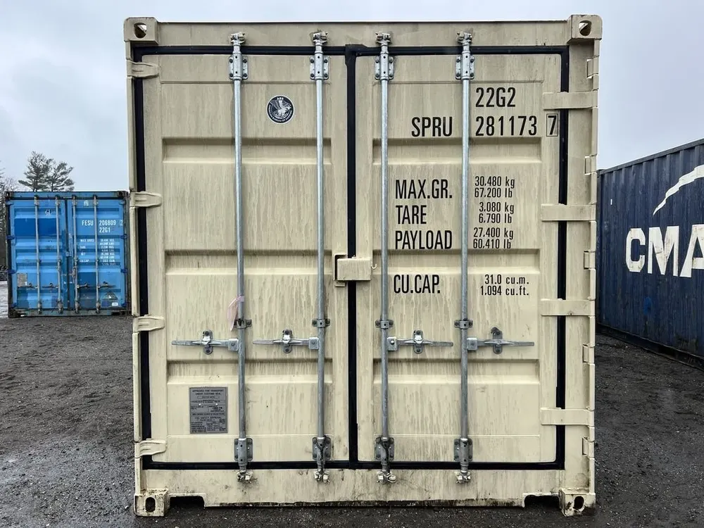 20-Fuß-Lagercontainer Standardhöhe, Open Side – Bild 8 von 10