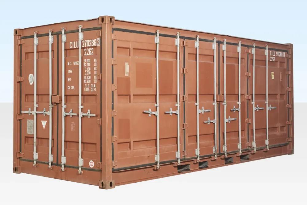 20-Fuß-Open-Side-Container gebraucht (Full Side Access) – Bild 6 von 6