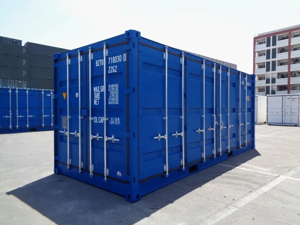 20-Fuß-Open-Side-Container mit seitlichen Flügeltüren – Bild 2 von 7