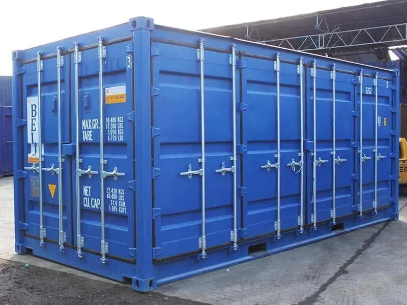20-Fuß-Open-Side-Container mit seitlichen Flügeltüren – Bild 3 von 7