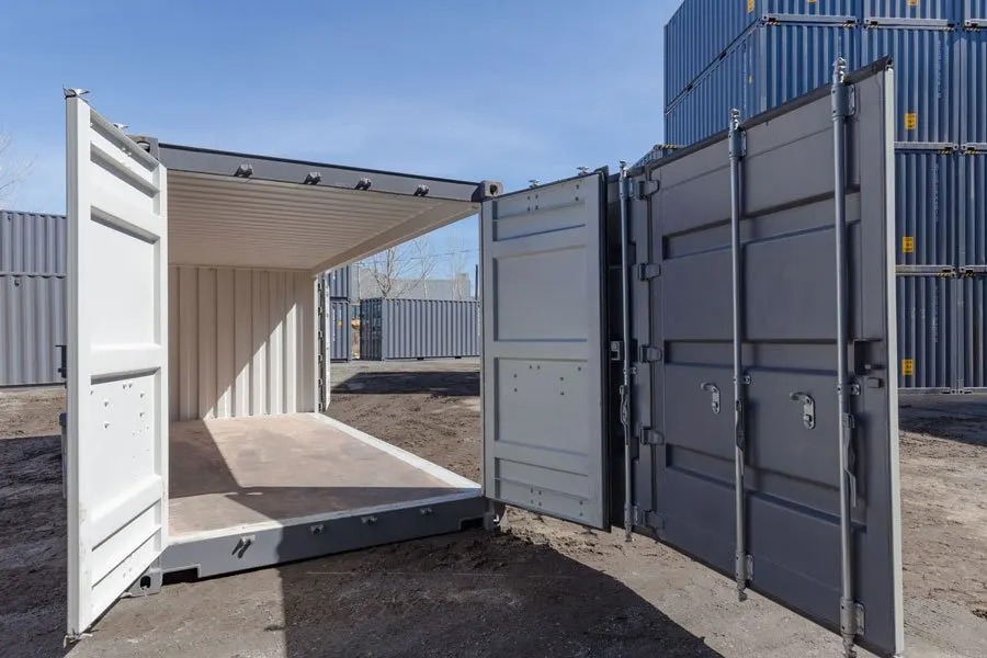 20-Fuß-Open-Side-Container mit seitlichen Flügeltüren – Bild 4 von 7