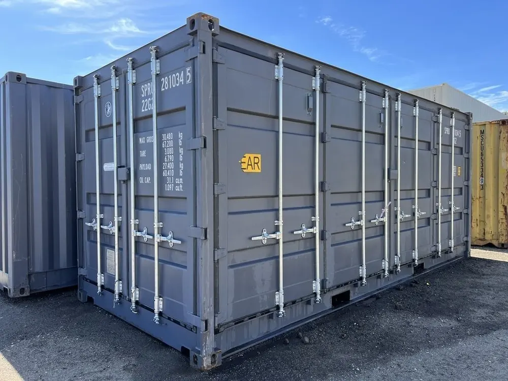20-Fuß-Open-Side-Lagercontainer, Standardhöhe, neuwertig – Bild 2 von 10