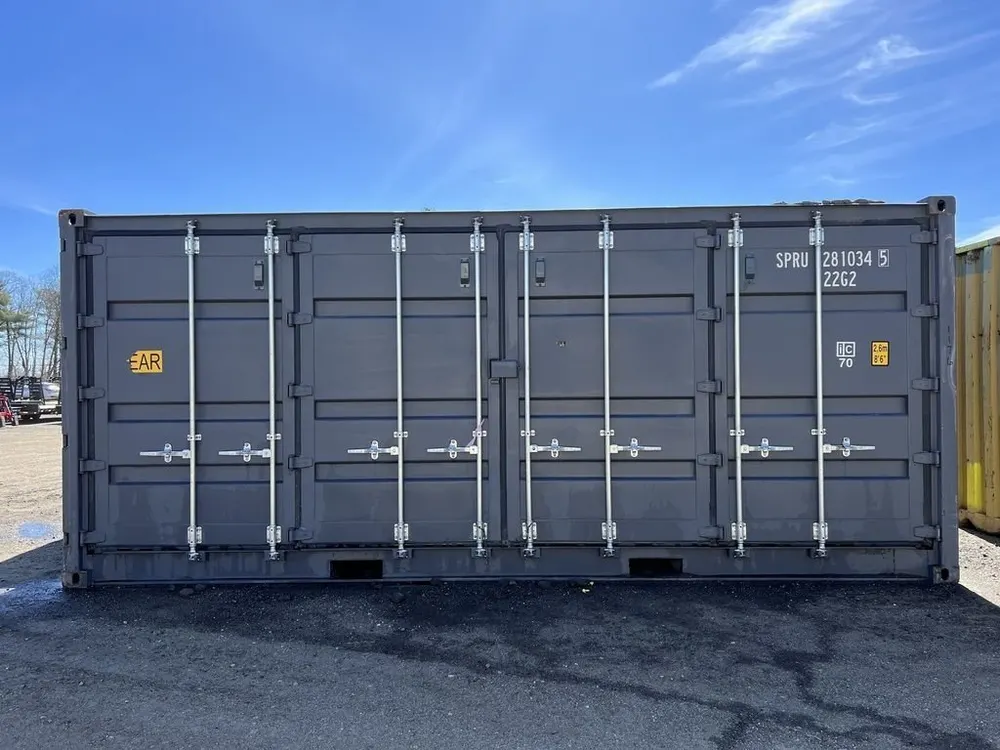 20-Fuß-Open-Side-Lagercontainer, Standardhöhe, neuwertig – Bild 3 von 10