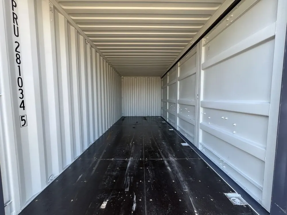 20-Fuß-Open-Side-Lagercontainer, Standardhöhe, neuwertig – Bild 10 von 10