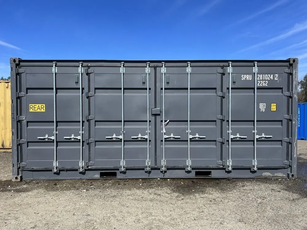 20-Fuß-Open-Side-Lagercontainer, Standardhöhe – Bild 3 von 10