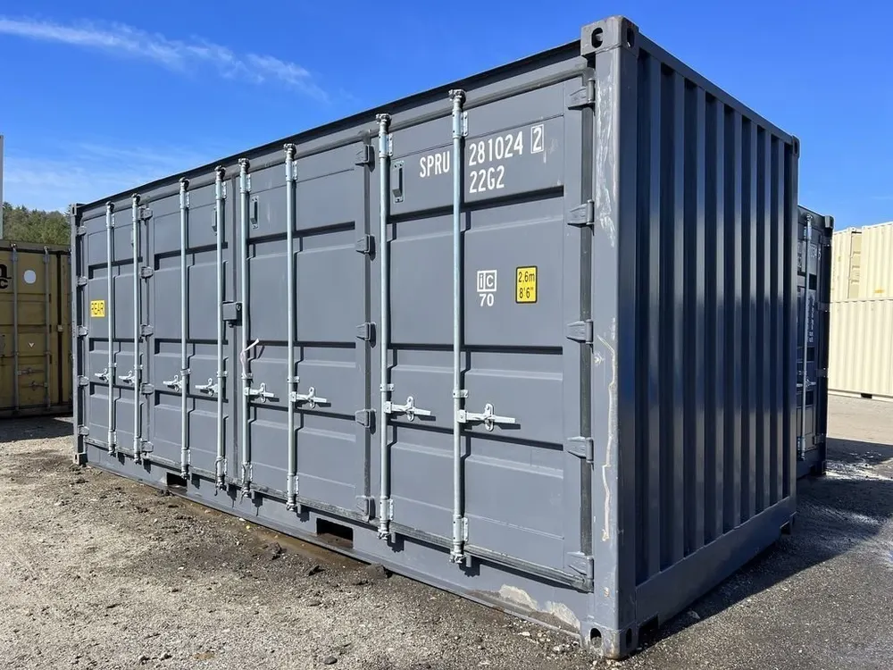 20-Fuß-Open-Side-Lagercontainer, Standardhöhe – Bild 4 von 10