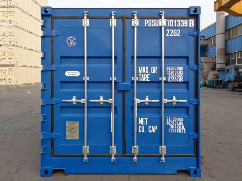 20-Fuß-Open-Side-Seecontainer – Bild 8 von 10