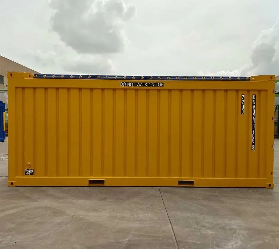 20-Fuß-Open-Top-Offshore-Container, DNV 2.7-1 zertifiziert – Bild 8 von 10