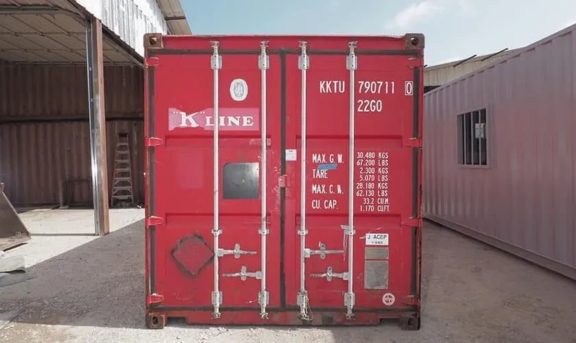 20-Fuß-Seecontainer, gebraucht – Bild 2 von 7