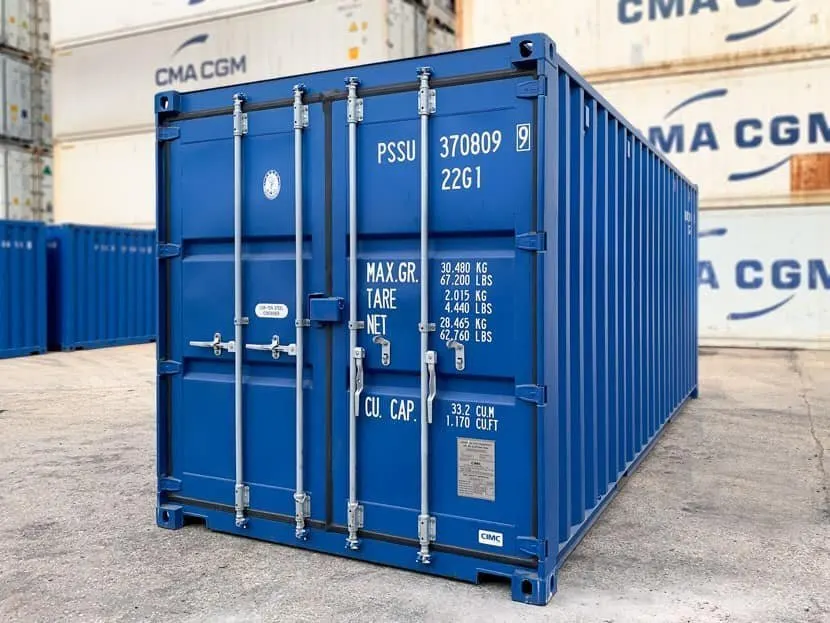 20-Fuß-Seecontainer, neuwertig – Bild 5 von 7