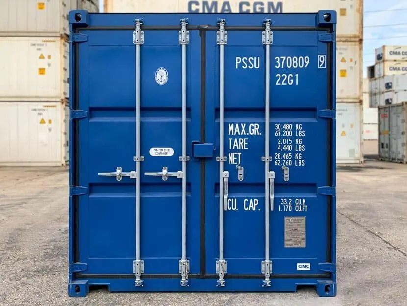 20-Fuß-Seecontainer, neuwertig – Bild 6 von 7