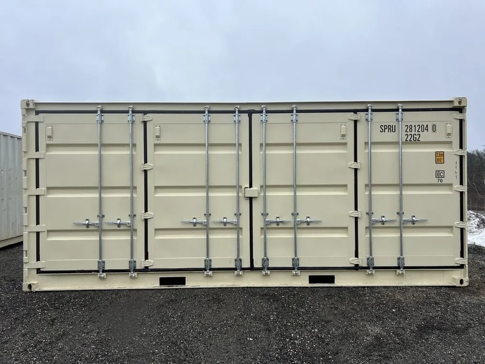 20-Fuß-Seecontainer One-Trip, Open Side, Standardhöhe – Bild 3 von 10