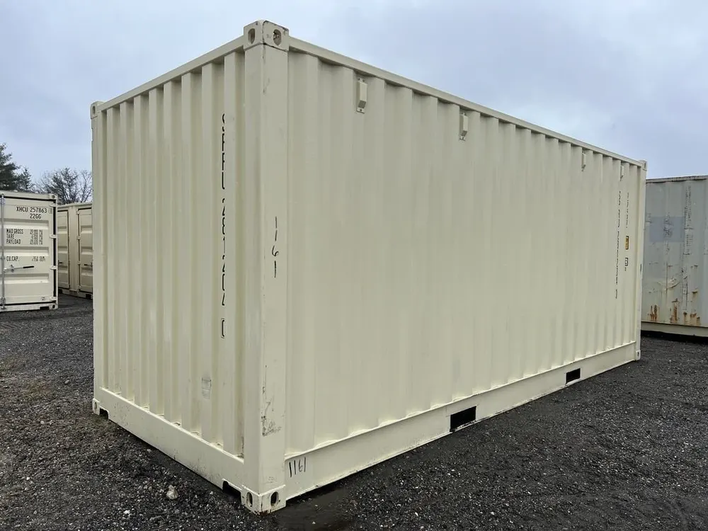 20-Fuß-Seecontainer One-Trip, Open Side, Standardhöhe – Bild 6 von 10