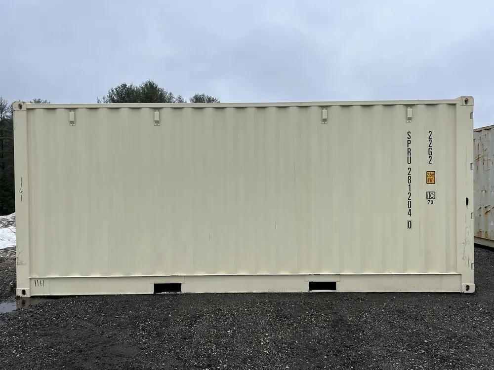 20-Fuß-Seecontainer One-Trip, Open Side, Standardhöhe – Bild 7 von 10