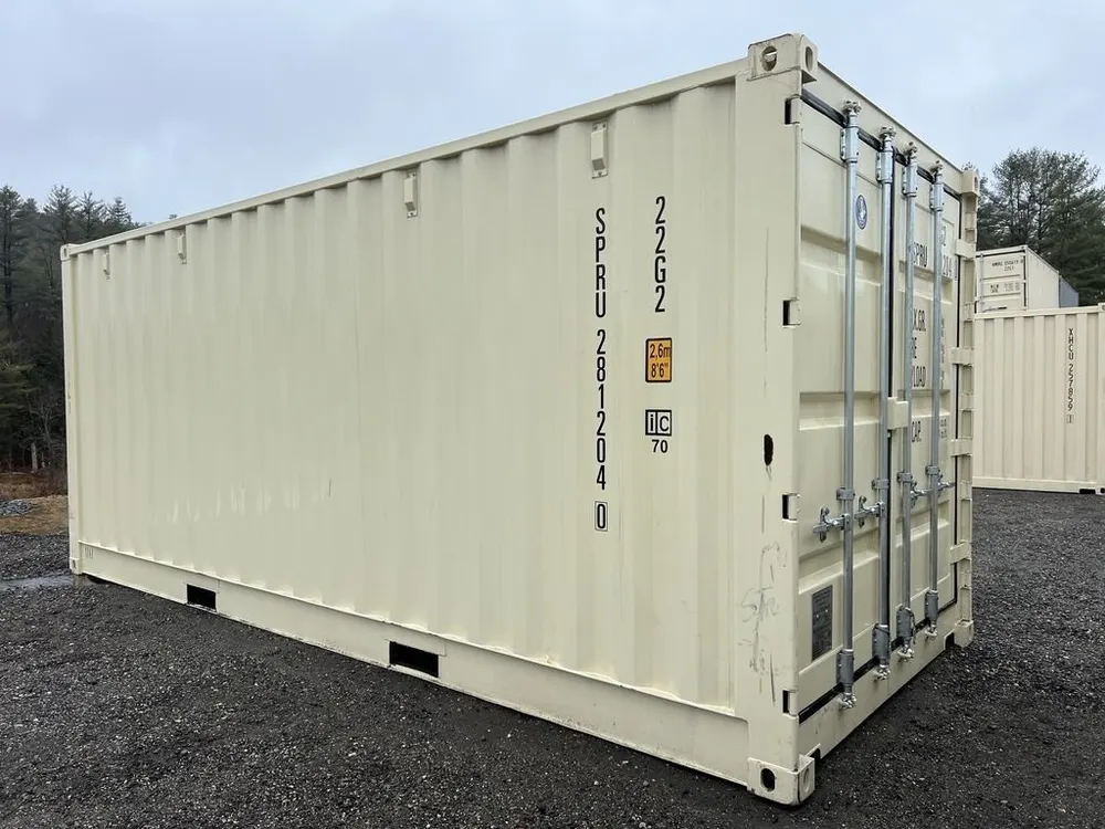 20-Fuß-Seecontainer One-Trip, Open Side, Standardhöhe – Bild 8 von 10