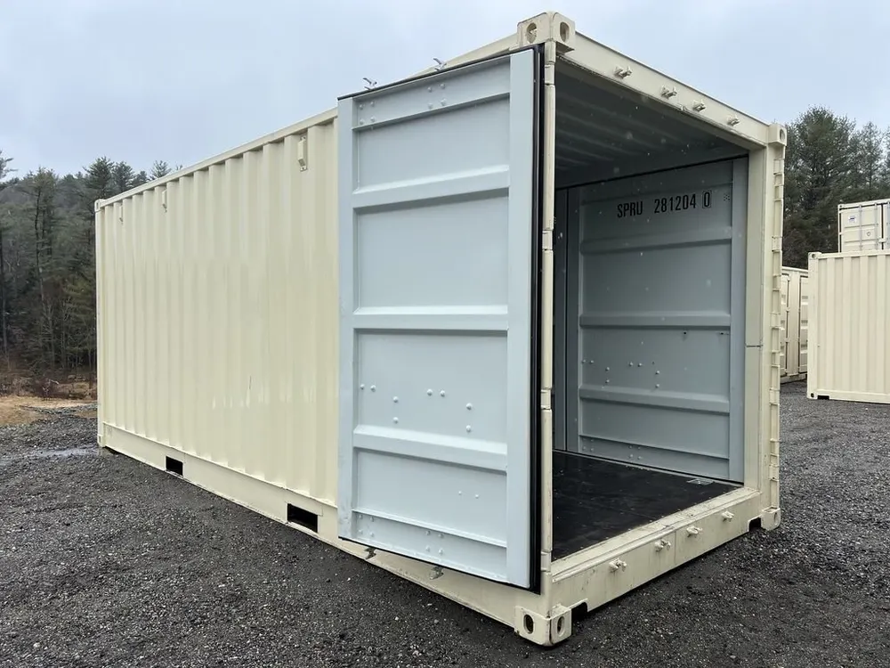 20-Fuß-Seecontainer One-Trip, Open Side, Standardhöhe – Bild 10 von 10