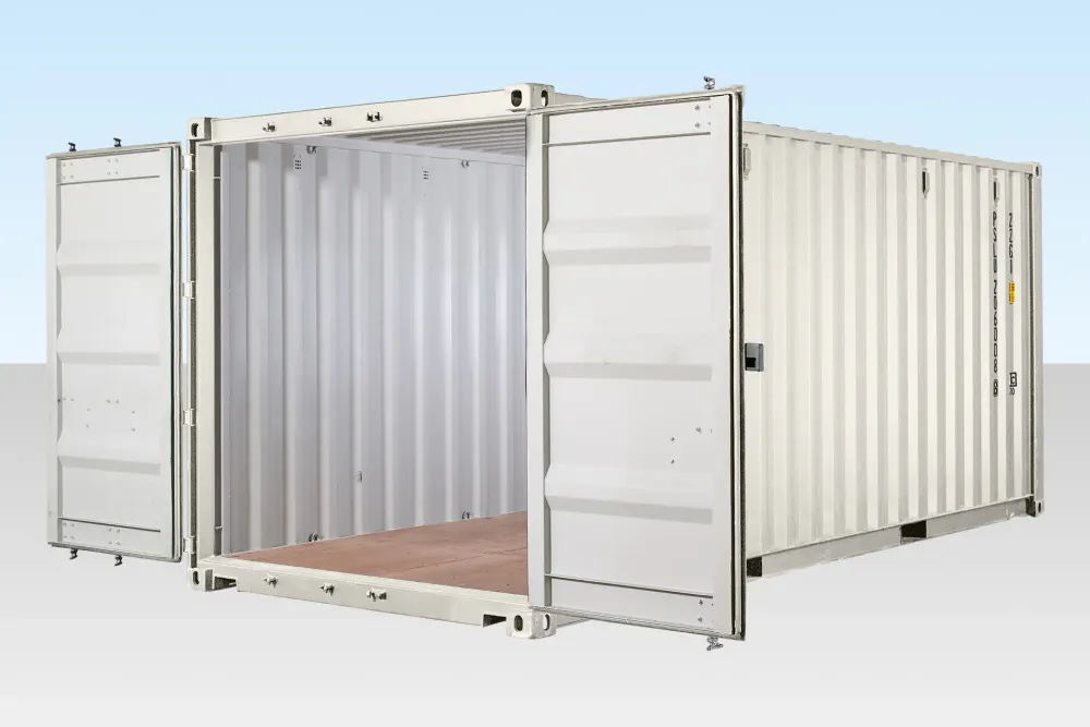 20-Fuß-Seecontainer, weiß (RAL 9003) – Bild 4 von 4