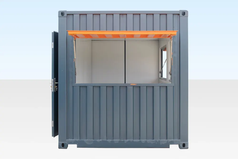 20-Fuß-Verkaufscontainer mit zwei Ausgabeklappen – Bild 7 von 8