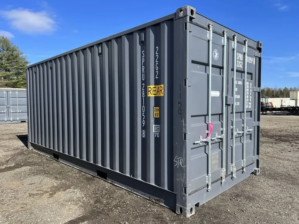 20′-Lagercontainer One-Trip Open Side, Standardhöhe – Bild 7 von 10