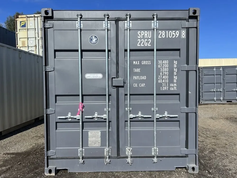 20′-Lagercontainer One-Trip Open Side, Standardhöhe – Bild 8 von 10
