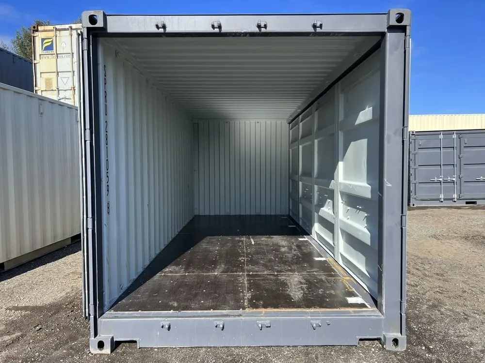 20′-Lagercontainer One-Trip Open Side, Standardhöhe – Bild 10 von 10