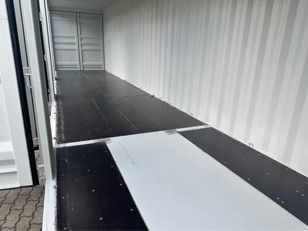 40-Fuß-Container mit seitlicher Öffnung, neuwertig – Bild 3 von 10
