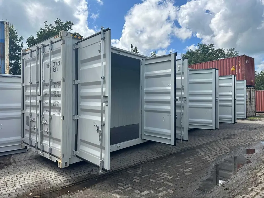 40-Fuß-Container mit seitlicher Öffnung, neuwertig – Bild 10 von 10
