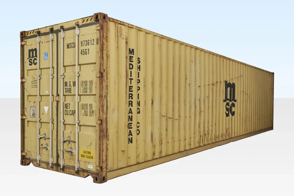 40-Fuß-High-Cube-Container, gebraucht – Bild 2 von 6