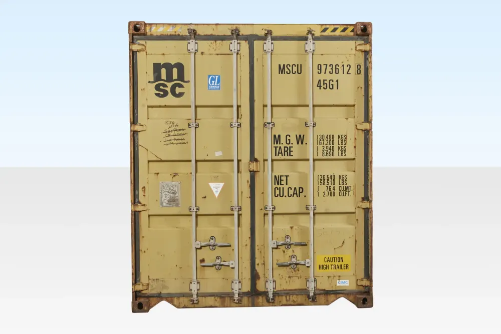 40-Fuß-High-Cube-Container, gebraucht – Bild 4 von 6