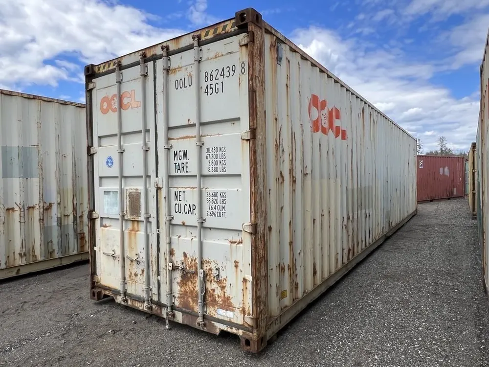 40-Fuß-High-Cube-Container, wind- und wasserdicht – Bild 4 von 10