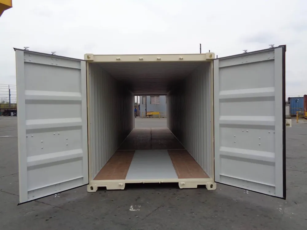 40-Fuß-High-Cube-Doppeltürcontainer, neuwertig – Bild 3 von 4
